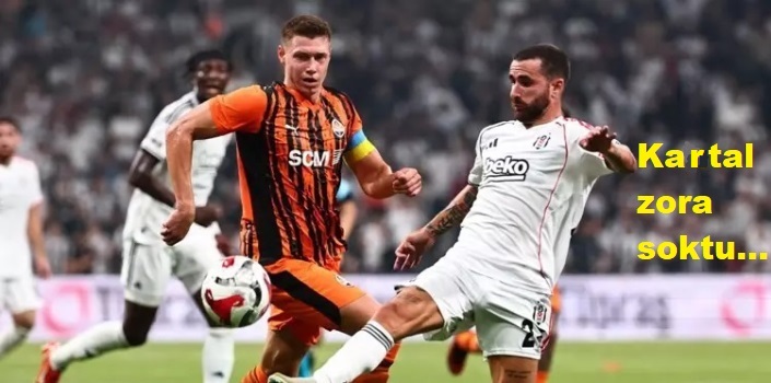 Beşiktaş Avrupa’ya tatsız başladı: 2-4