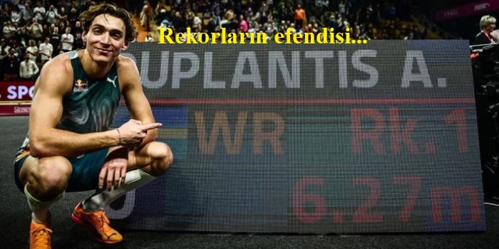 Duplantis bunu hep yapıyor…