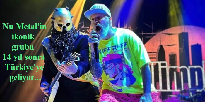 İstanbul 17 Ağustos’ta Limp Bizkit'i ağırlayacak...