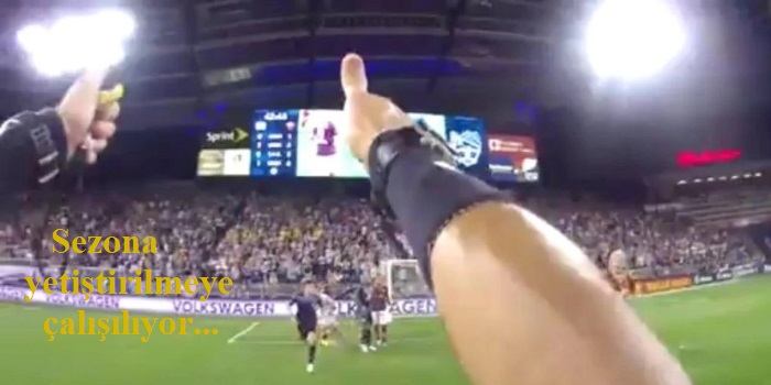 Temsilci ve hakemlere yaka kamerası…