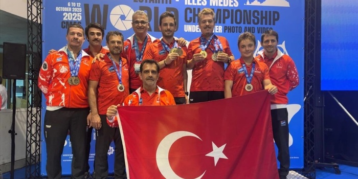 Sualtında dünya şampiyonuyuz!